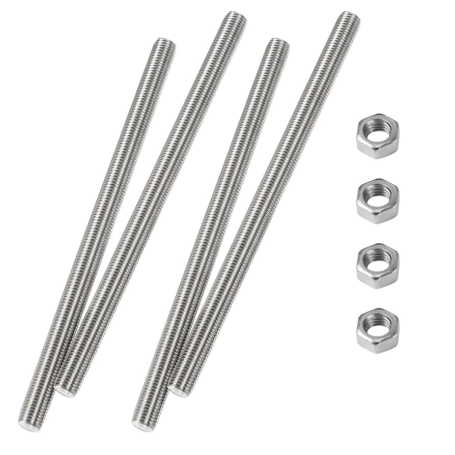 ロッド deps FULLSOLID MODEL HiPicco M6 x 200mm Fully Threaded Rod & Studs, 304 Stainless